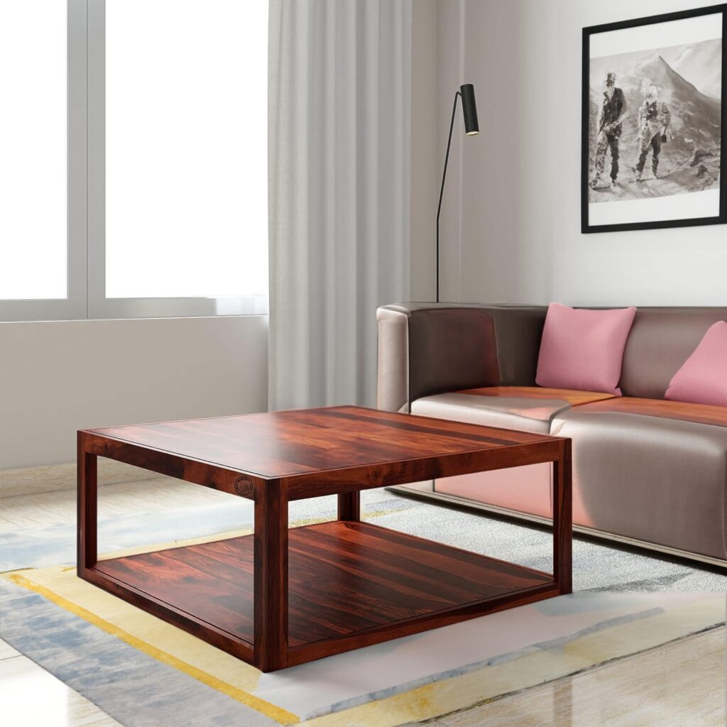 Square centre table