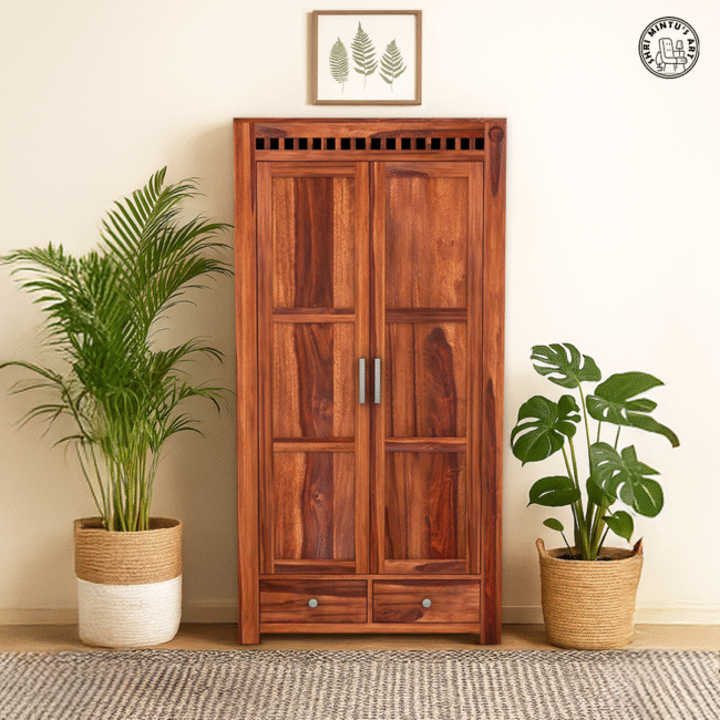 wooden wardrobe design