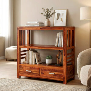 Wooden Bookshelf