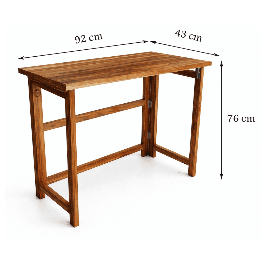 wooden study table