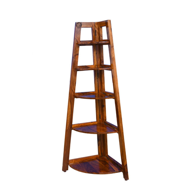 Wooden Corner Shelf