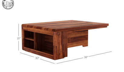 Rhonex Coffee Table with Stool - Image 4