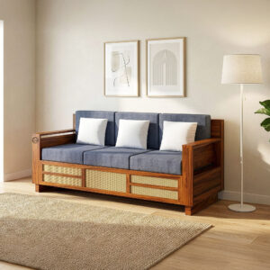 Wooden Sofa Set Design