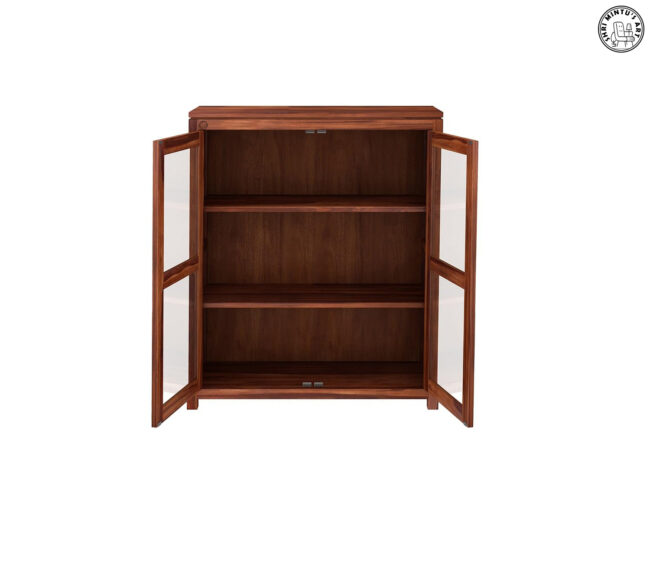 Bookshelf with door