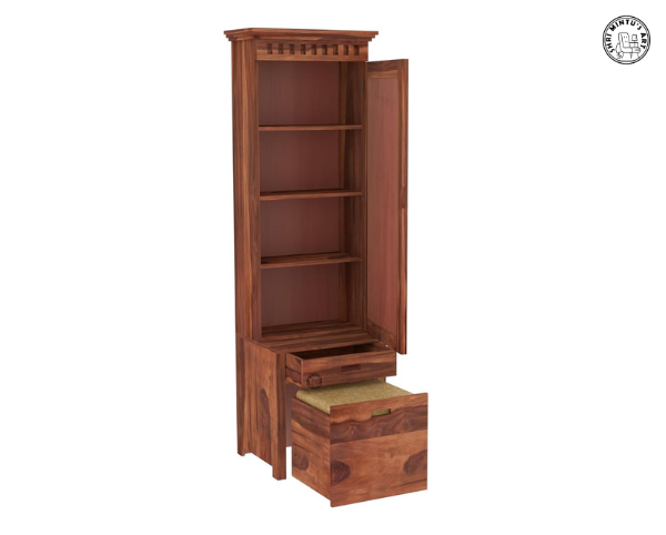 dressing table with mirror