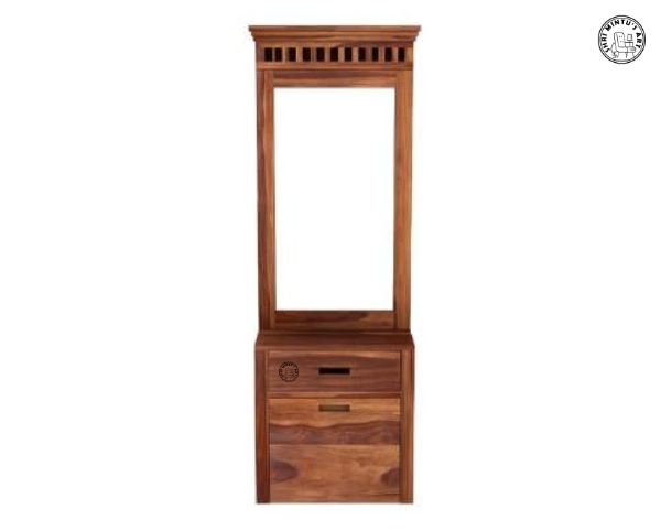 wooden dressing table with drawer