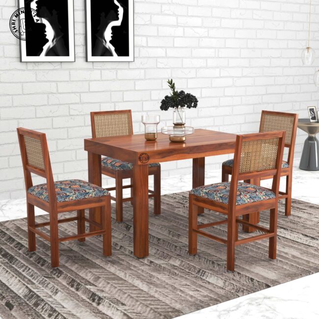 wooden dining table