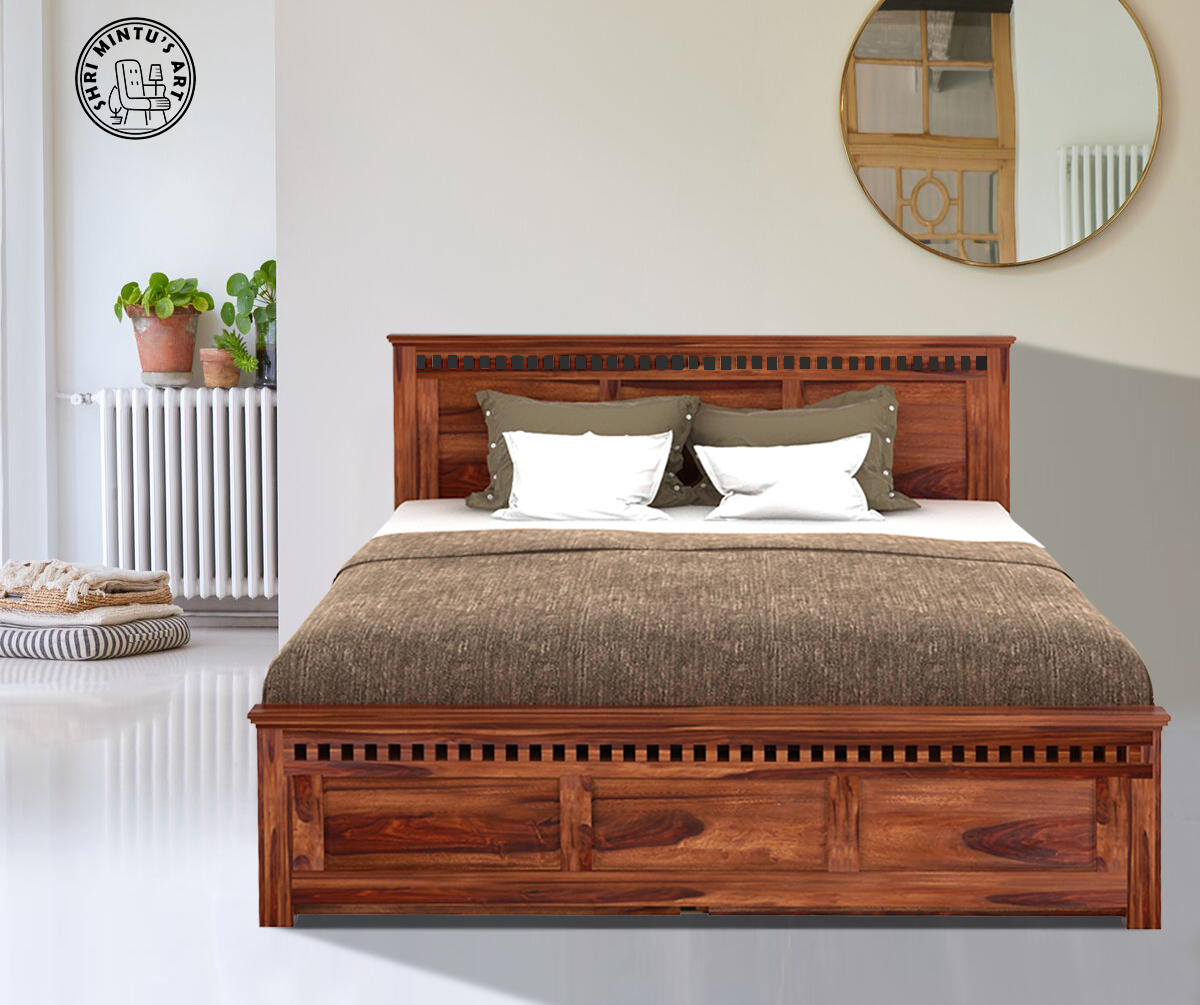 Simple Wooden Bed Designs Catalogue: Classic Comfort Meets Elegance