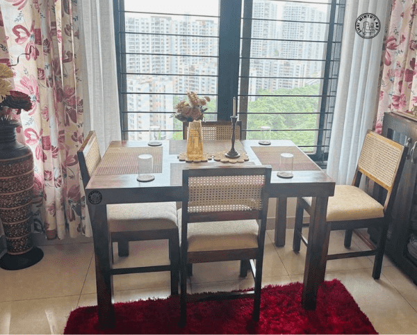 4 seater solid wood Dining Table