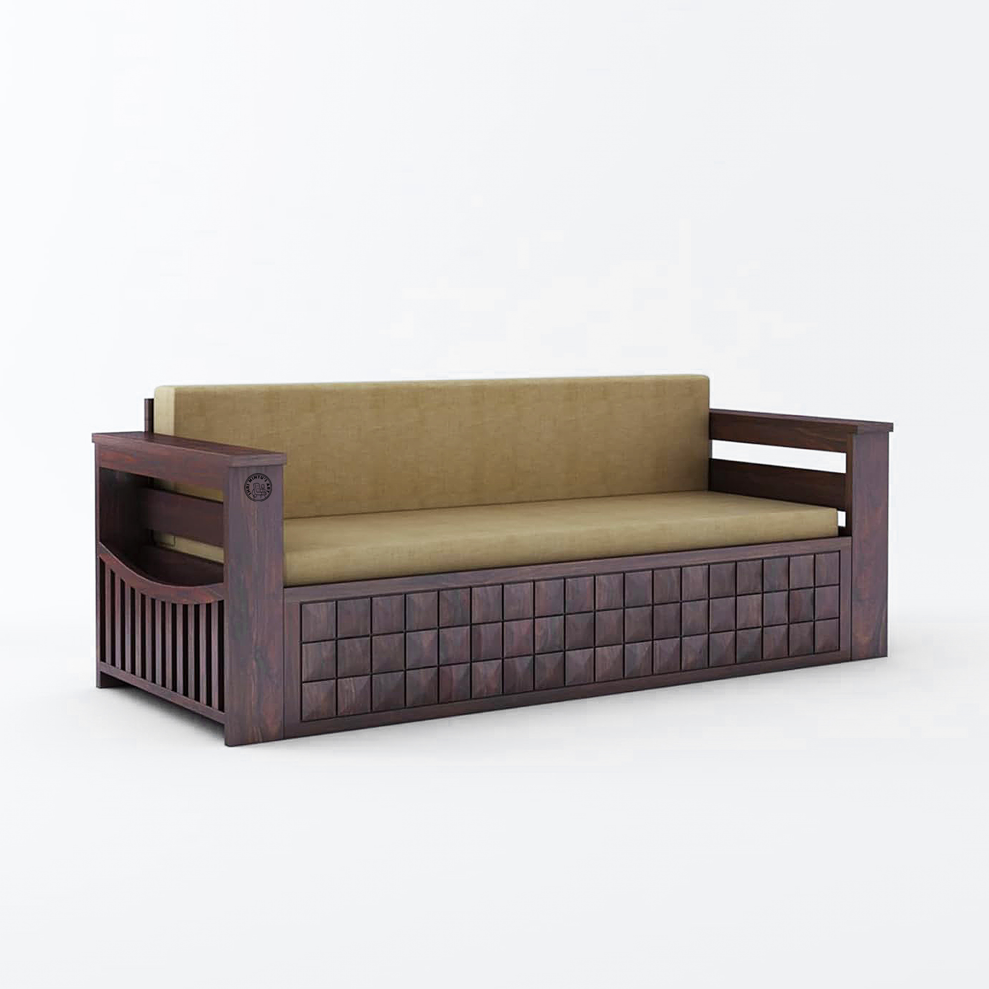 wooden sofa set
